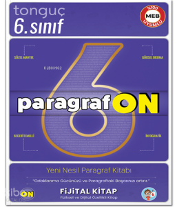 Tonguç Akademi 6. Sınıf ParagrafON Soru Bankası