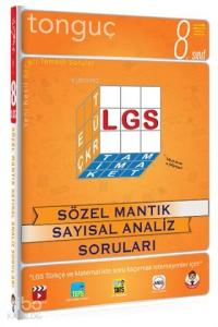Tonguç Akademi 8. Sınıf LGS Sözel Mantık Sayısal Analiz Soruları