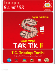 Tonguç Akademi 8. Sınıf T.C. İnkılap Tarihi ve Atatürkçülük Taktikli Soru Bankası