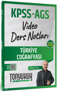Tonyukuk Yayıncılık KPSS AGS Türkiye Coğrafyası Video Ders Notları