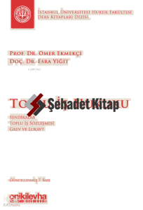 Toplu İş Hukuku İstanbul Üniversitesi Hukuk Fakültesi Ders Kitapları Dizisi