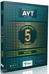 Toprak Yayınları AYT 5'li Paket Deneme Kitabı (Sayısal)