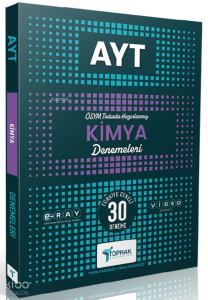 Toprak Yayınları AYT Kimya Deneme Kitabı