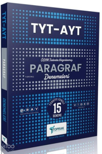 Toprak Yayınları TYT-AYT Paragraf Deneme Kitabı