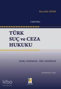 Türk Suç ve Ceza Hukuku