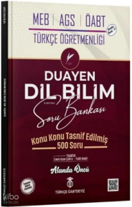 Türkçe ÖABTDEYİZ ÖABT MEB-AGS Türkçe Öğretmenliği Dil Bilim Duayen Soru Bankası