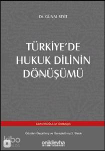 Türkiye'de Hukuk Dilinin Dönüşümü