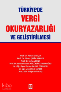 Türkiye'de Vergi Okuryazarlığı ve Geliştirilmesi