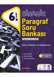 Turuncu Yayınları 6. Sınıf Dinamik Paragraf Soru Bankası