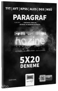 TYT AYT KPSS ALES DGS MSÜ Hazine Paragraf 5x20 Denemeler
