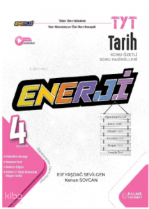 TYT Enerji Tarih Konu Özetli Soru Fasikülleri(4 Fasikül)
