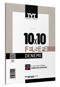 TYT Felsefe 10 Deneme Tamamı Video Çözümlü Marka Yayınları