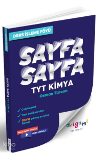 Tyt Kimya Sayfa Sayfa Ders İşleme Föyü
