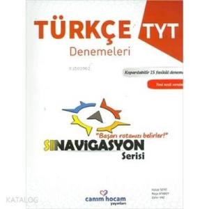 TYT Sınavigasyon Serisi Türkçe Koparılabilir 15 Fasikül Deneme