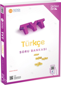 Üç Dört Beş Yayınları TYT Türkçe Soru Bankası