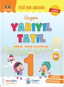 Üçgen Yayıncılık 1. Sınıf – Yarıyıl Tatil – Günlük Tekrar Çalışmaları