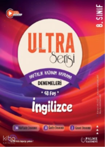 Ultra Serisi 8.Sınıf İngilizce Deneme Kitabı(48 Föy)