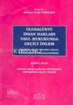 Ulusalüstü İnsan Hakları Usul Hukukunda Geçici Önlem; Cilt: 1