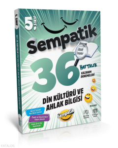 Ünlüler Karması 5. Sınıf Din Kültürü ve Ahlak Bilgisi 36 Haftalık Kazanım Denemeleri