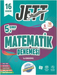 Ünlüler Karması 5. Sınıf Jett Matematik 16 Deneme Seti