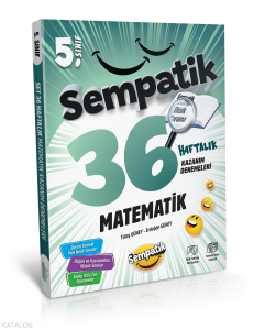 Ünlüler Karması 5.Sınıf Matematik 36 Haftalık Kazanım Denemeleri