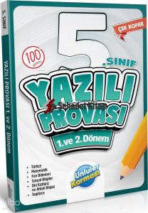 Ünlüler Karması 5. Sınıf Yazılı Provası 1. ve 2. Dönem