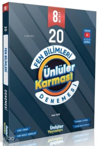 Ünlüler Karması 8. Sınıf  Fen Bilimleri 20 Deneme
