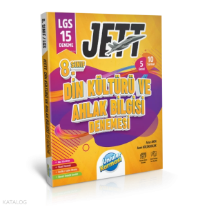 Ünlüler Karması 8. Sınıf Jett Din Kültürü ve Ahlak Bilgisi 15 Deneme