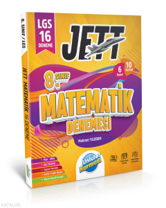 Ünlüler Karması 8. Sınıf Jett Matematik 16 Deneme