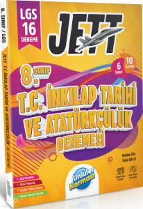 Ünlüler Karması 8. Sınıf Jett T.C İnkılap Tarihi ve Atatürkçülük 16 Deneme