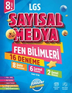 Ünlüler Karması Sayısal Medya Fen Bilimleri  16'lı Deneme