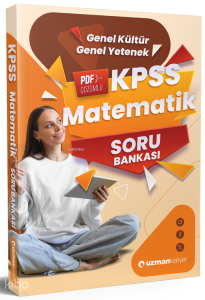 Uzman Kariyer Yayınları 2026 KPSS Matematik Soru Bankası Çözümlü
