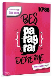 Uzman Kariyer Yayınları KPSS Paragraf 5 Deneme