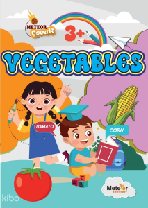 Vegetables (Sebzeler) ;Türkçe – İngilizce Boyama Kitabı