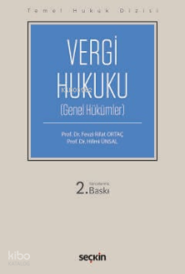 Vergi Hukuku Genel Hükümler (THD)