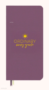 Vivago Art Ordinary Süresiz Ajanda - Mor  (Keten)