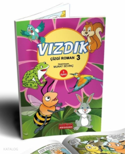 Vızdık Çizgi Roman Renkli Öykü Serisi 3
