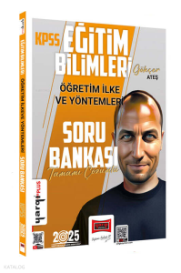Yargı Yayınevi 2025 KPSS Eğitim Bilimleri Tamamı Çözümlü Öğretim İlke ve Yöntemleri Soru Bankası