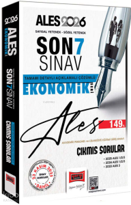 Yargı Yayınları 2026 ALES Sayısal-Sözel Yetenek Son 7 Sınav Çıkmış Sorular (Ekonomik Seri)