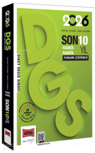 Yargı Yayınları 2026 DGS Sayısal-Sözel Yetenek Fasikül Fasikül Son 10 Yıl Çıkmış Sorular