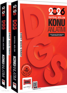 Yargı Yayınları  2026 DGS Sayısal-Sözel Yetenek Konu Anlatımlı Modüler Set (2 Cilt)
