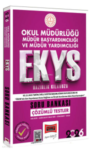 Yargı Yayınları 2026 EKYS Okul Müdürlüğü Müdür Başyardımcılığı ve Müdür Yardımcılığı Soru Bankası