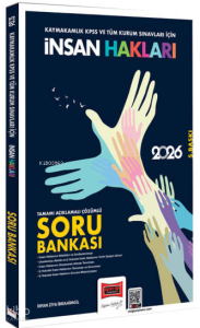 Yargı Yayınları 2026 Kaymakamlık KPSS ve Tüm Kurum Sınavları İçin İnsan Hakları Soru Bankası