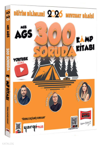 Yargı Yayınları 2026 MEB-AGS Eğitim Bilimleri ve Mevzuat Bilgisi 300 Soruda Youtube Çözümlü Kamp Kitabı