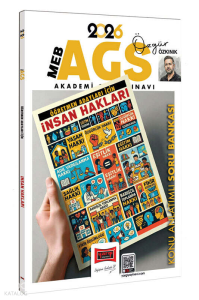 Yargı Yayınları 2026 MEB-AGS Öğretmen Adayları İçin İnsan Hakları Konu Anlatımlı Soru Bankası