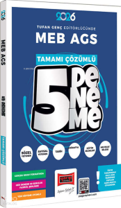 Yargı Yayınları 2026 MEB-AGS Tüm Dersler Tamamı Çözümlü 5 Deneme Sınavı