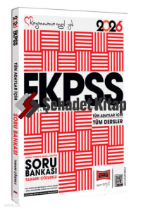 Yargı Yayınları 2026 Tüm Adaylar İçin EKPSS GK-GY Tüm Dersler Tamamı Çözümlü Soru Bankası