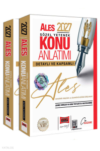 Yargı Yayınları 2027 ALES VİP Sayısal-Sözel Yetenek Detaylı ve Kapsamlı Konu Anlatımı (2 Cilt)