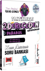 Yargı Yayınları AYT Adayları ve Ara Sınıflar İçin Taktiklerle 2.Dereceden Eşitsizlikler Parabol Konu Anlatımlı Soru Bankası