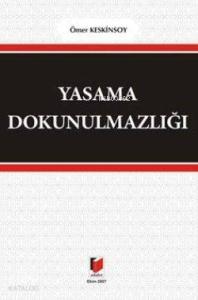Yasama Dokunulmazlığı